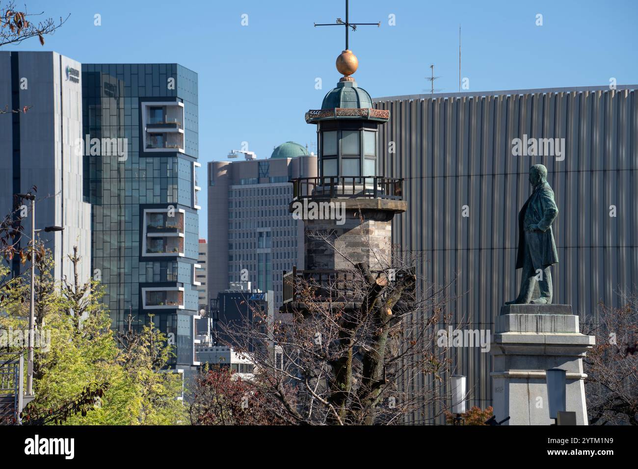 Streets of Tokyo city, capital of Japan. Streets and roads in central ...