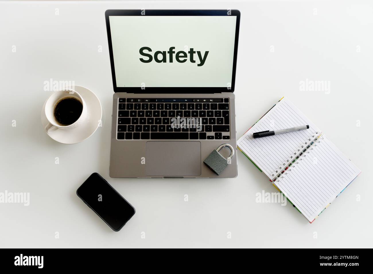 Cyber security network data protection concept. Stock Photo