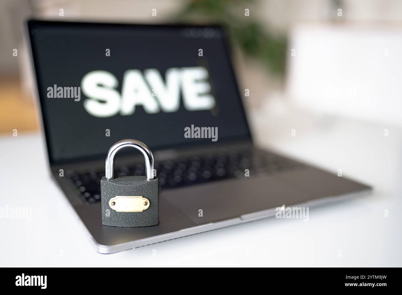 Cyber security network data protection concept. Stock Photo