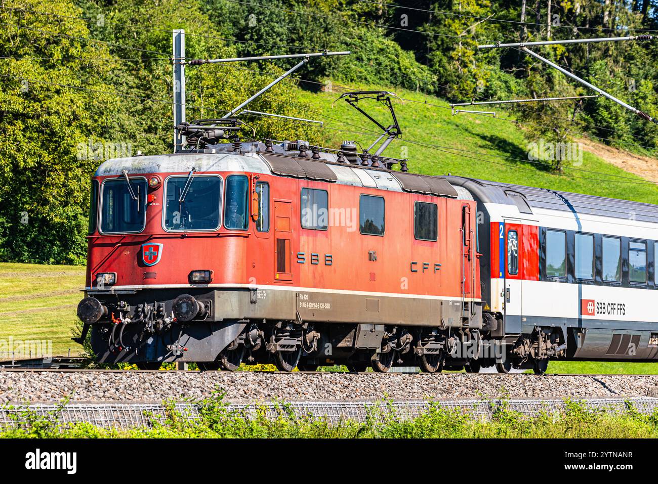 スイス国鉄 SBB FFS Sbb cff ffs swiss federal railways hi-res stock photography