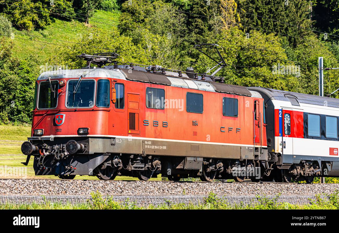 Sbb cff ffs swiss federal railways hi-res stock photography and