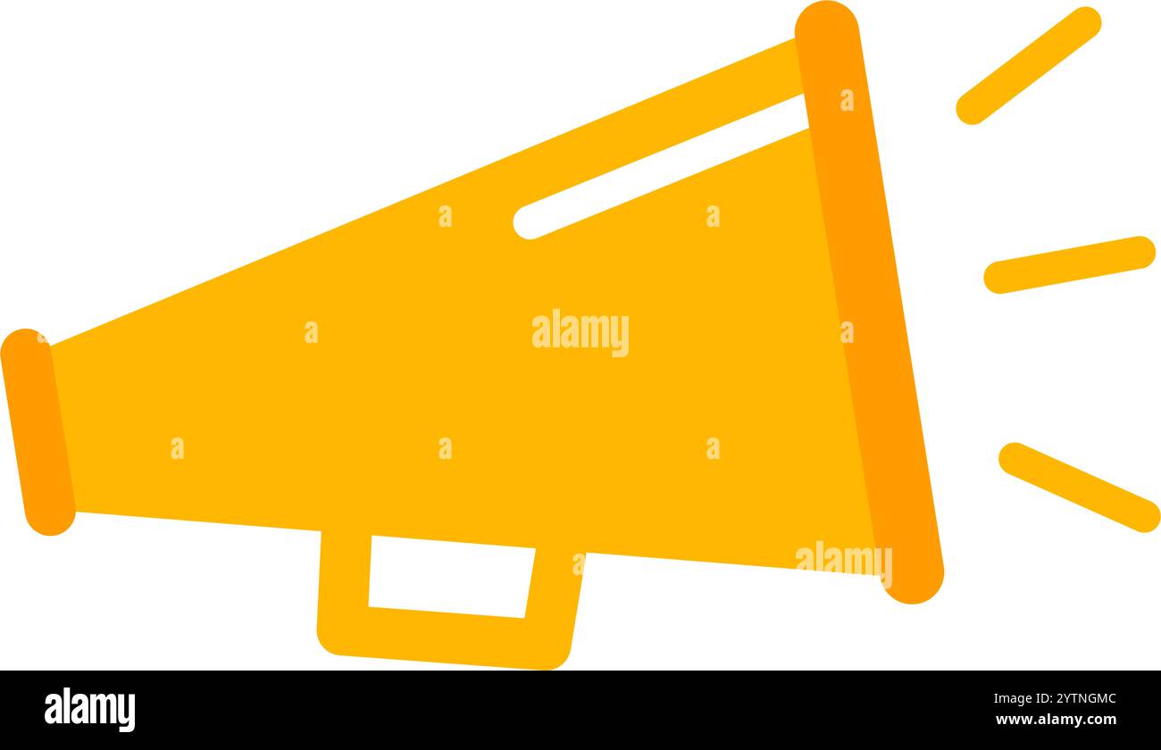 megaphone vector icon  Stock Vector