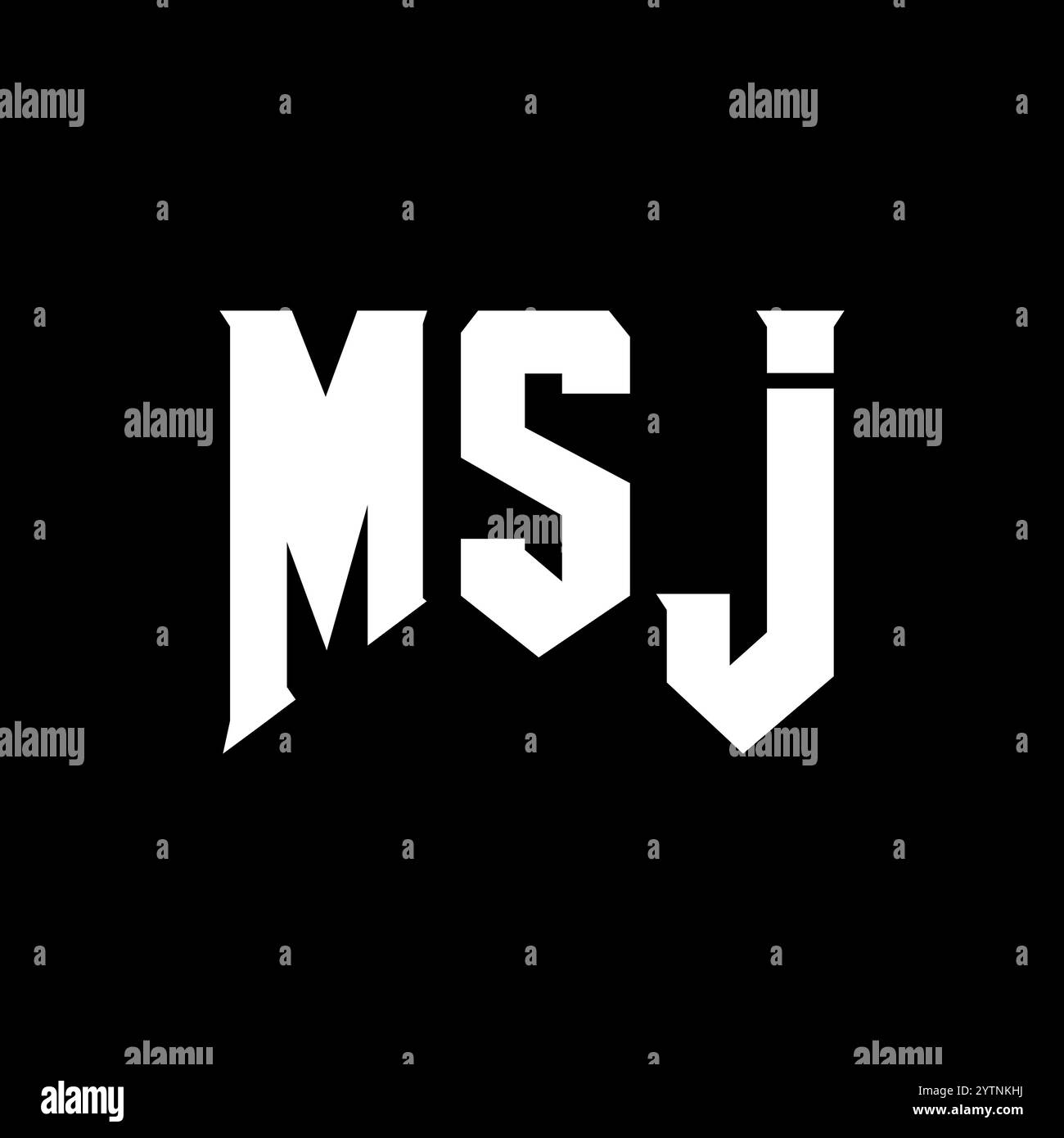 MSJ letter logo design for technology company MSJ logo design black MSJ letter logo design for technology company MSJ logo design black