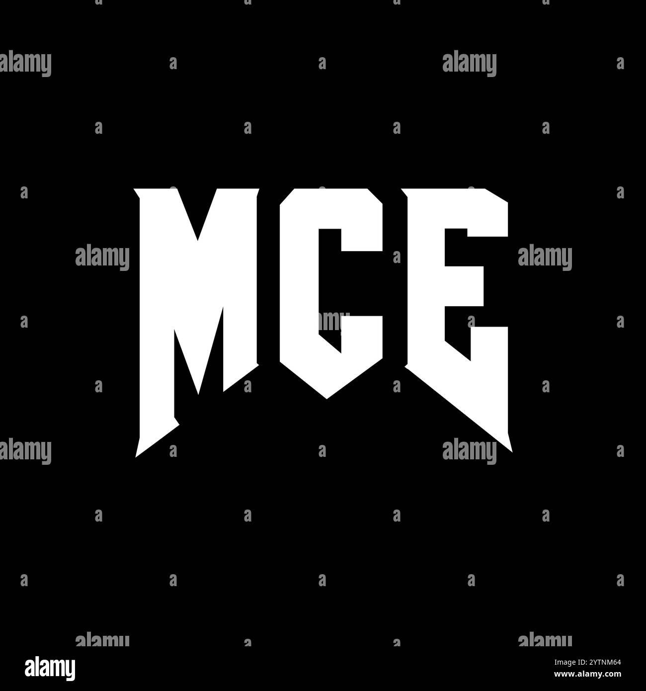 MCE letter logo design for technology company. MCE logo design black ...