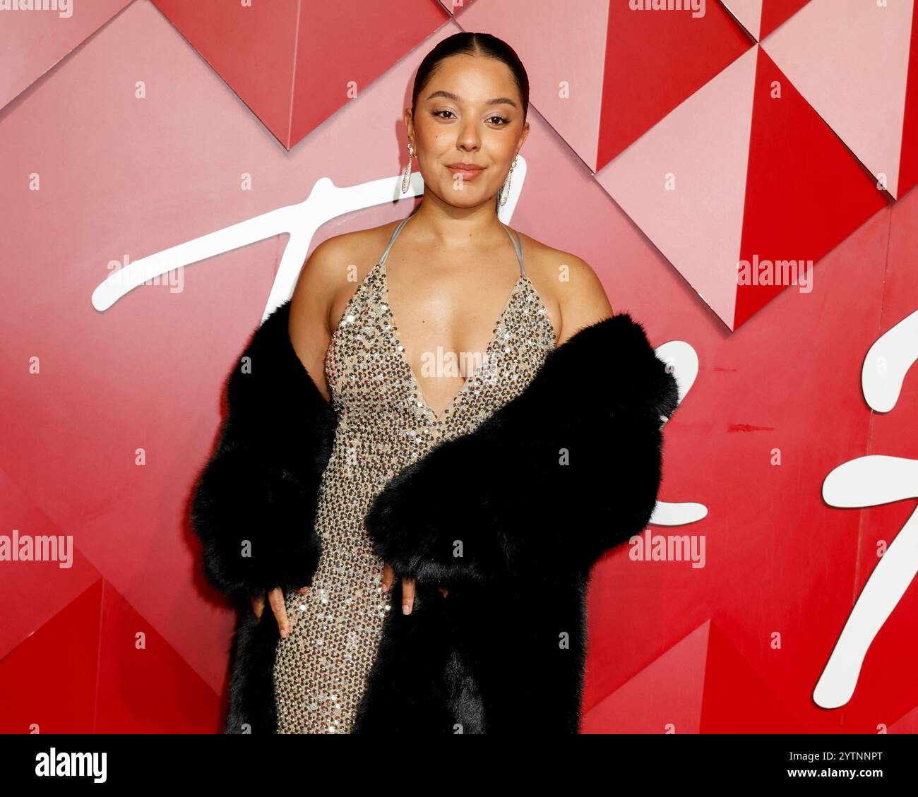Grace Carter attends The Fashion Awards 2024 at the Royal Albert Hall ...