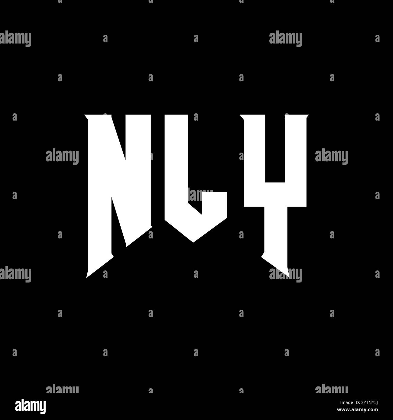 Nly tech logo Stock Vector Images Alamy