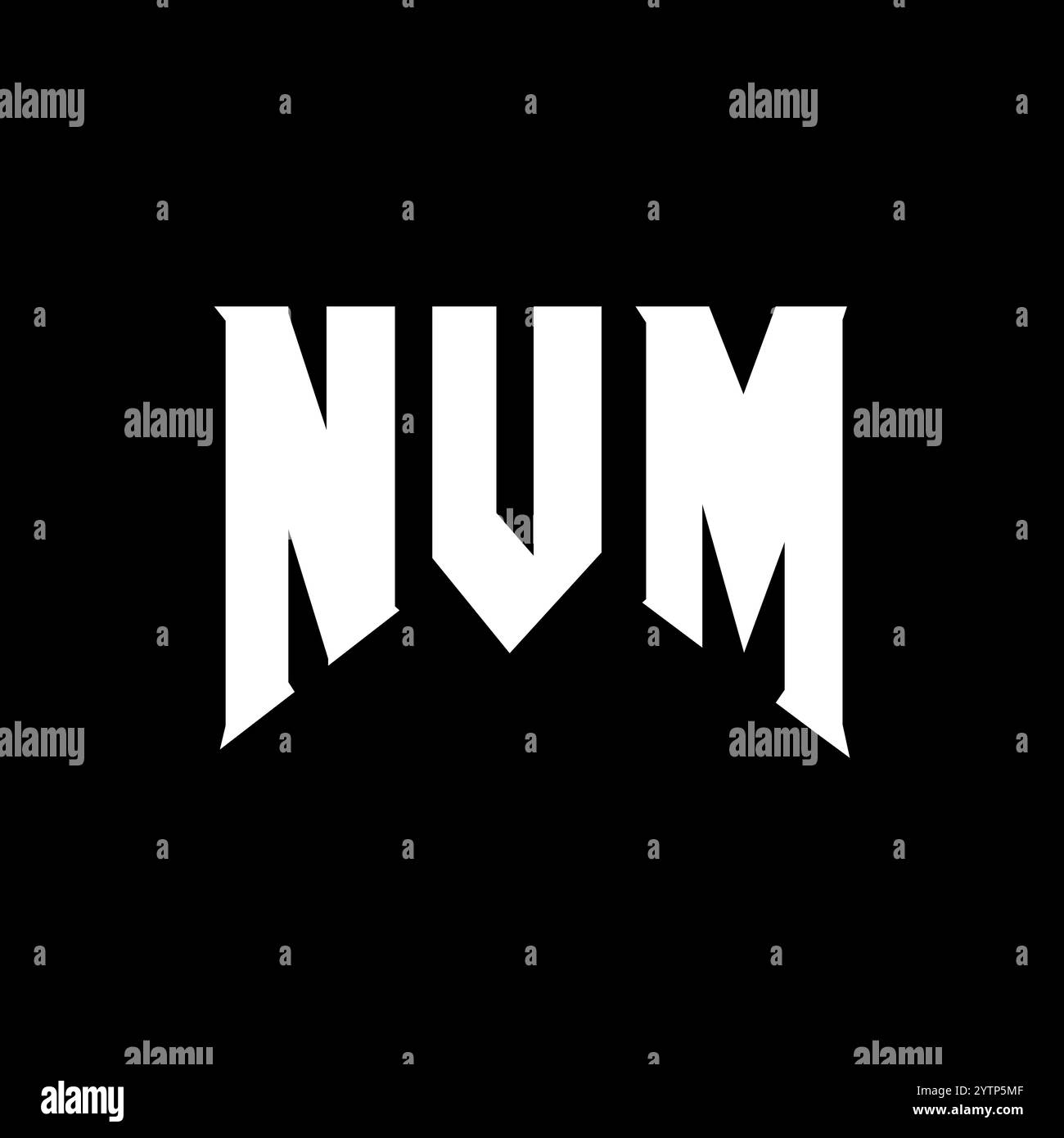 NVM letter logo design for technology company. NVM logo design black ...