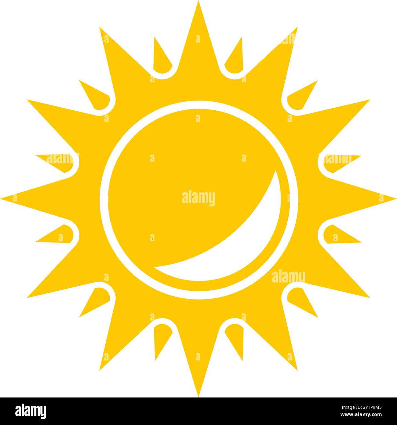 sun icon vector illustration Stock Vector Image & Art - Alamy