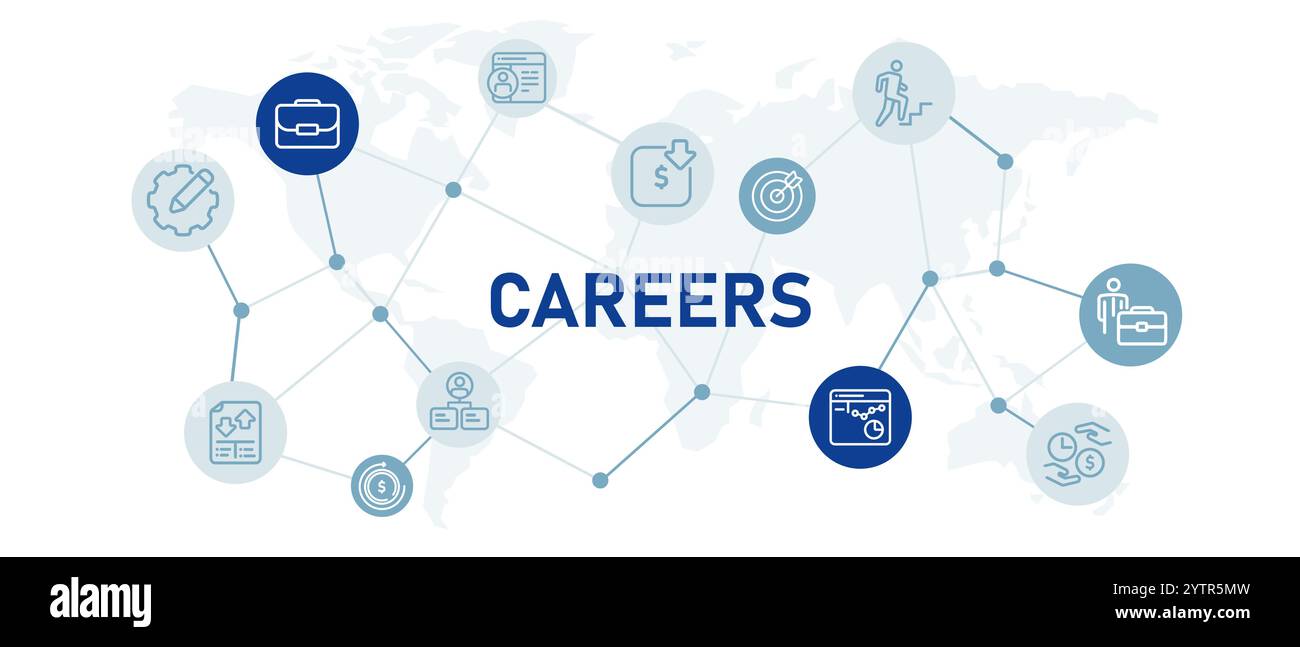 Professional career icon outline Stock Vector Images - Alamy