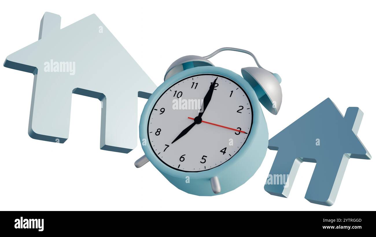 Time management icons clock hi-res stock photography and images - Alamy