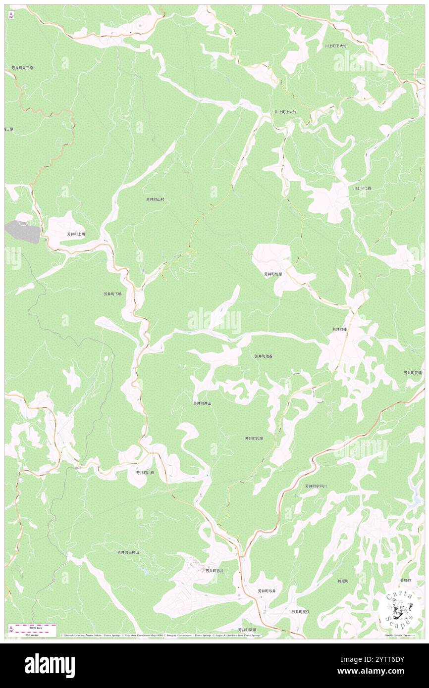 Meiji map of tokyo or edo hi-res stock photography and