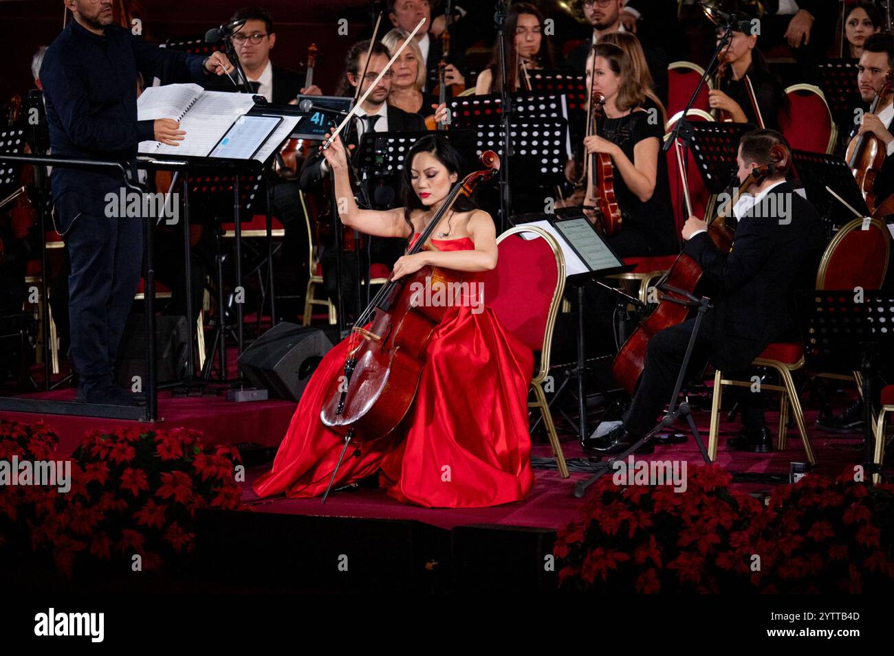 cellist-tina-guo-performs-during-the-vatican-s-concert-with-the-poor