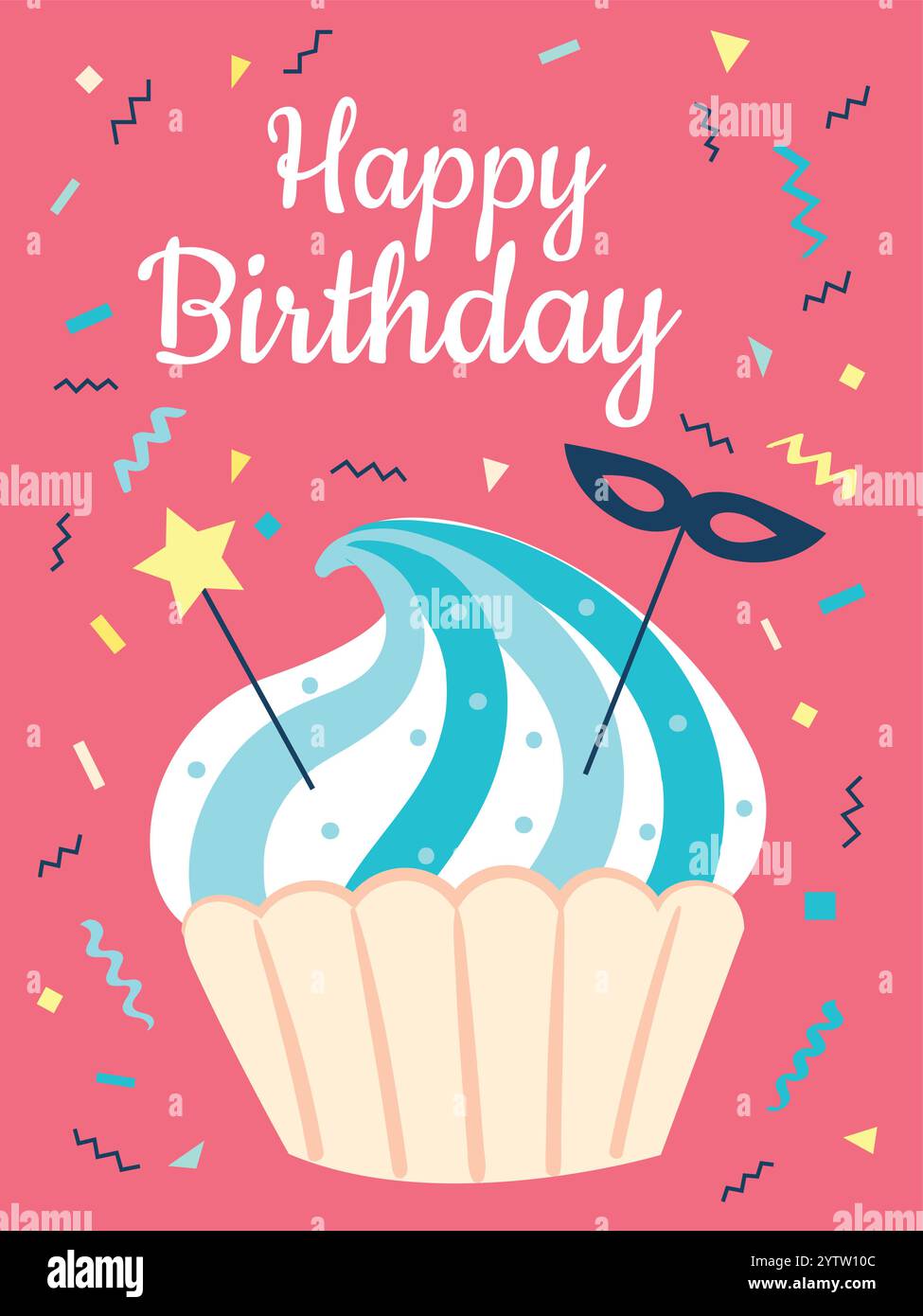 Vibrant blue object Stock Vector Images - Alamy