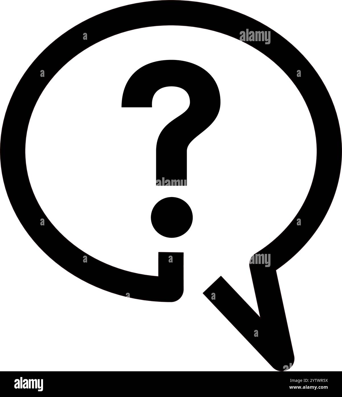 Question mark icon Stock Vector Image & Art - Alamy