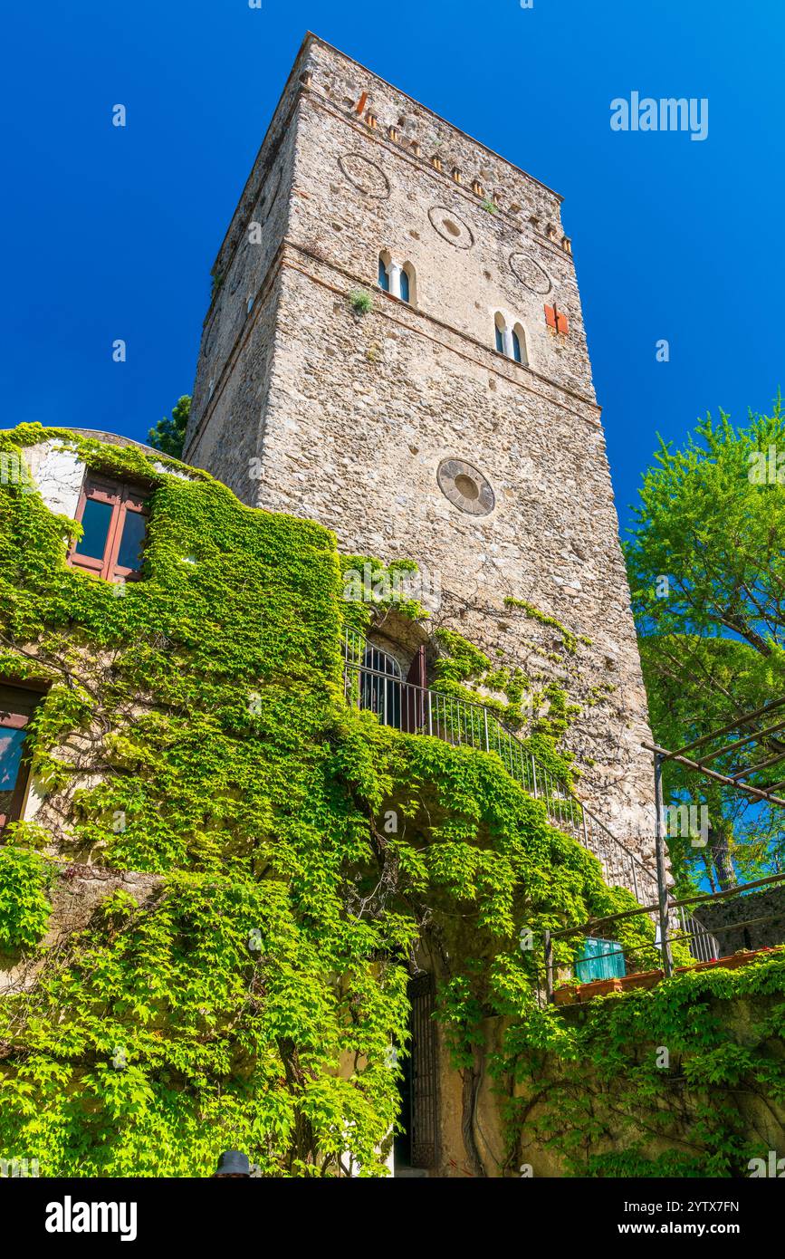 Villa Rufolo, Ravello, Amalfi Coast, Campania, Italy, Europe. Stock Photo