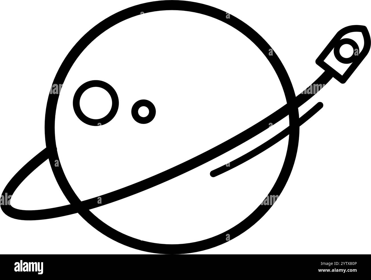 Space rocket launch - vector illustration Stock Vector Image & Art - Alamy