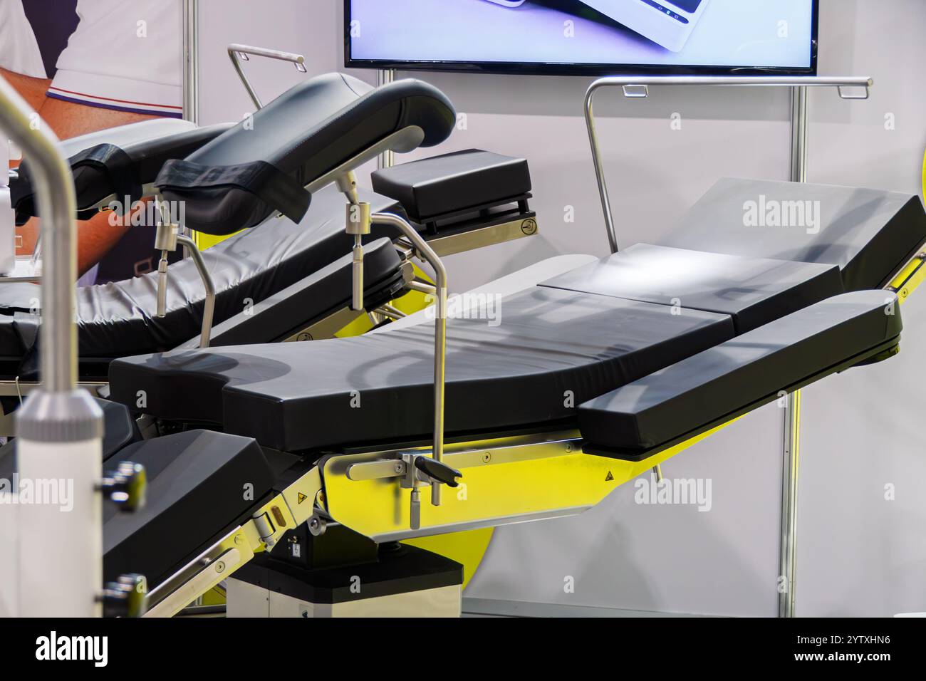 Obstetric mechanical-hydraulic operating table. Gynecological chair ...