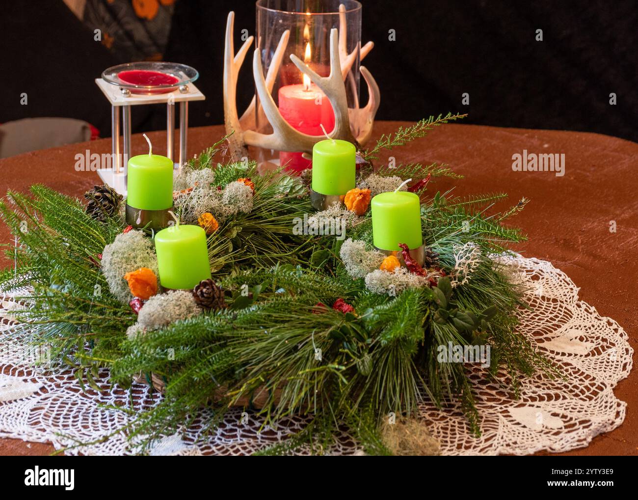 Floristry christmas decorations