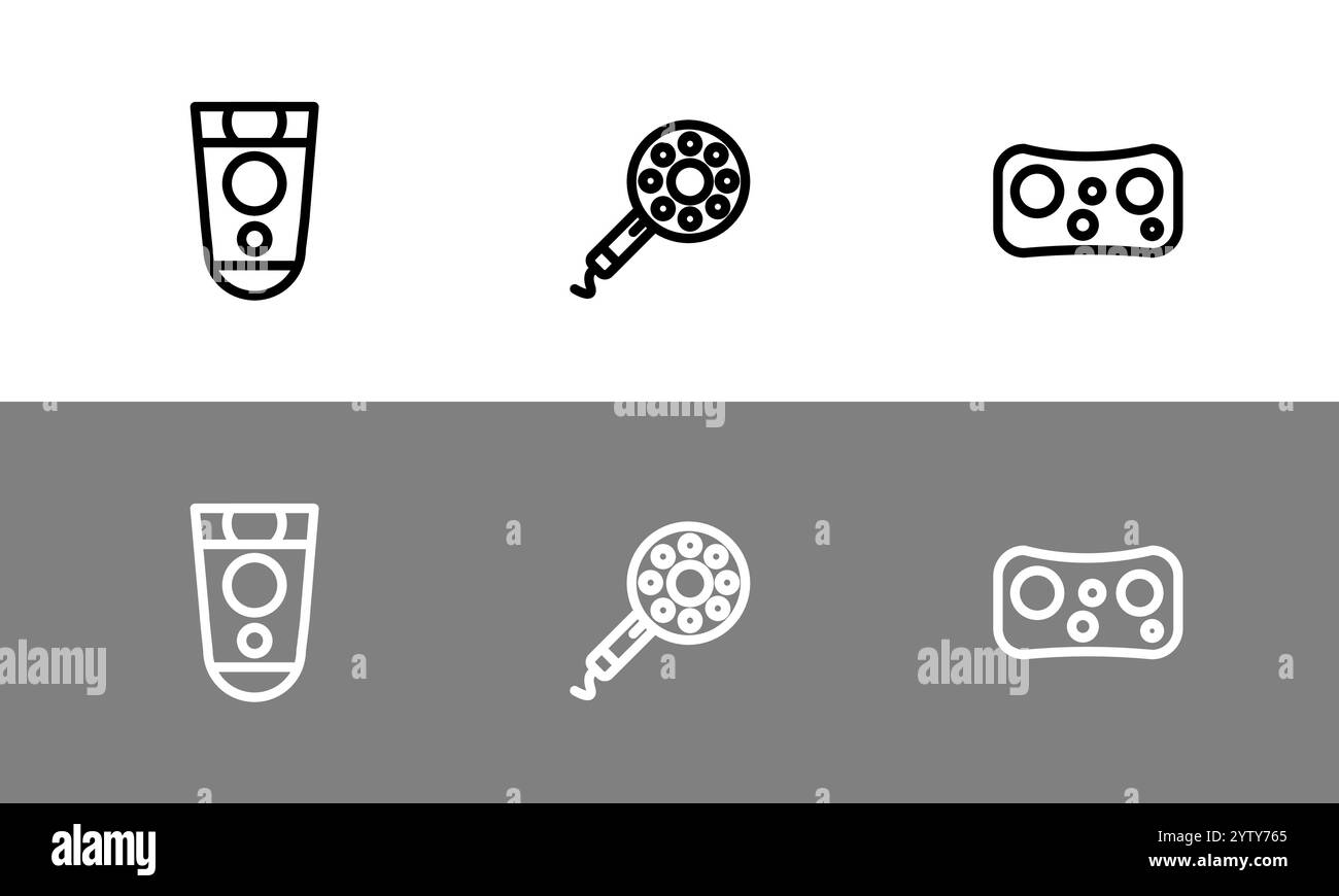 Bathroom symbol set - flat bathroom symbols Stock Vector Image & Art ...