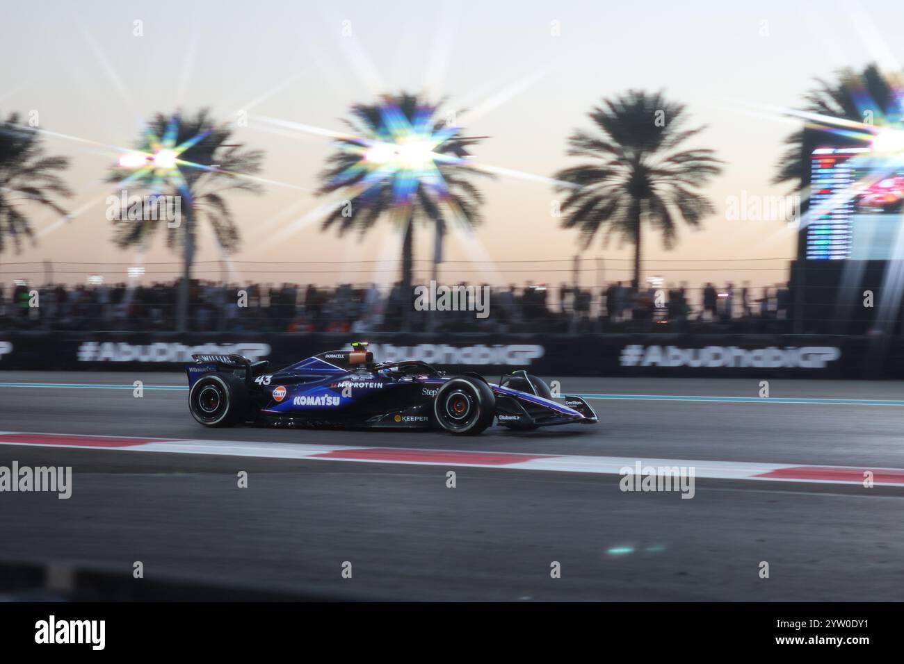 Franco Colapinto (Williams Racing, #43), Rennen, ARE, Formel 1 ...