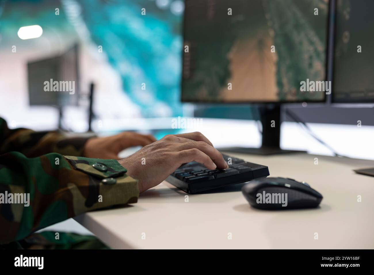 Military power base under ruling of army IT professional who analyzes ...