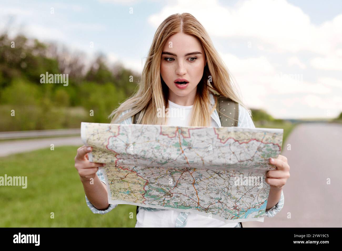 Lost stress road trip hi-res stock photography and images - Alamy