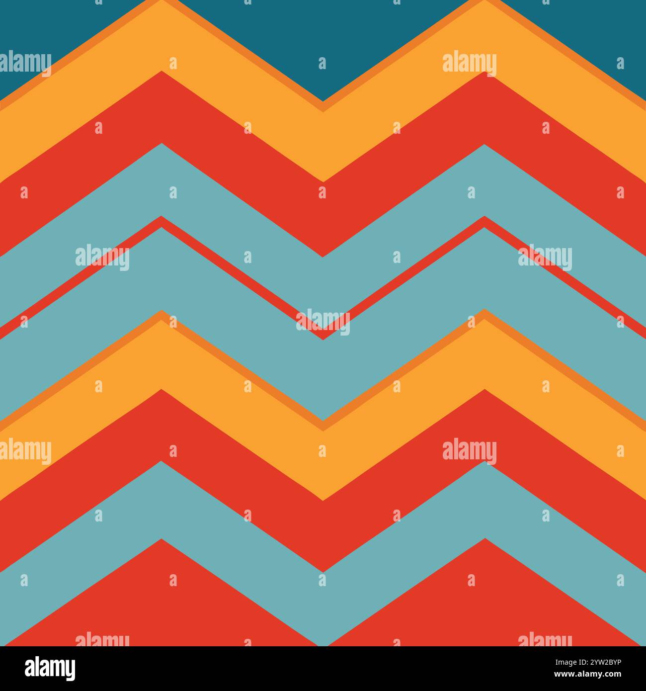 This is a popular vintage zigzag chevron pattern Stock Vector