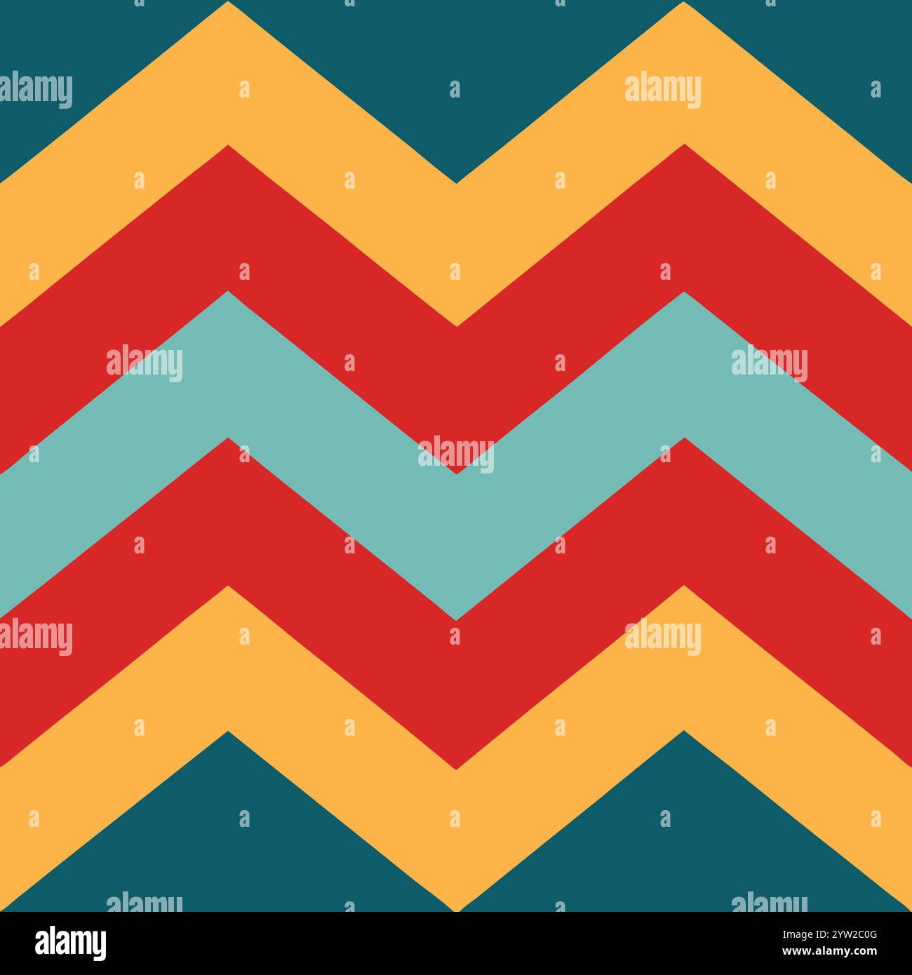 This is a popular vintage zigzag chevron pattern Stock Vector