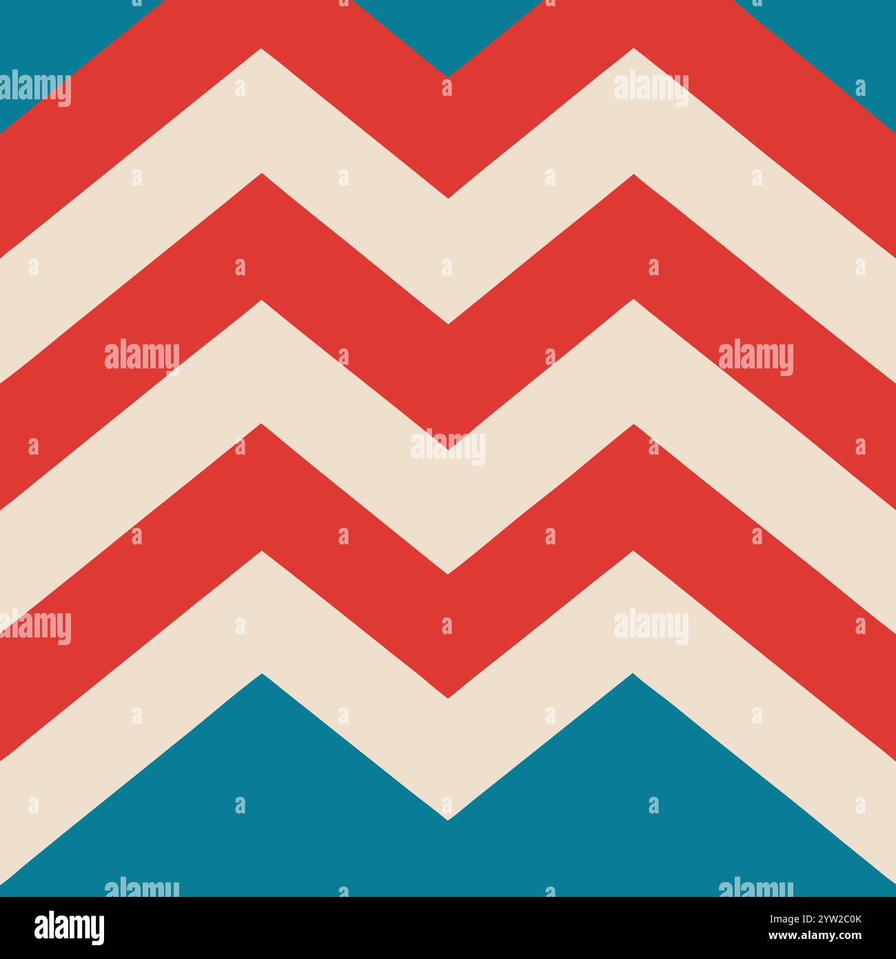 This is a popular vintage zigzag chevron pattern Stock Vector