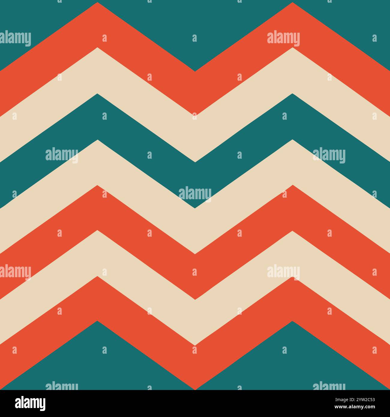 This is a popular vintage zigzag chevron pattern Stock Vector
