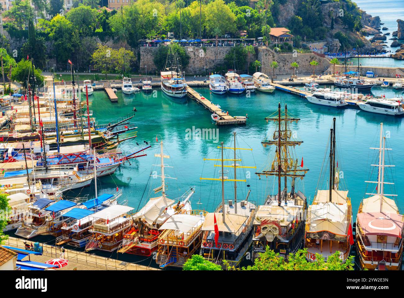 Old Antalya Marina In Kaleici Antalya Turkey Stock Photo Alamy Old Antalya Marina In Kaleici Antalya Turkey Stock Photo Alamy