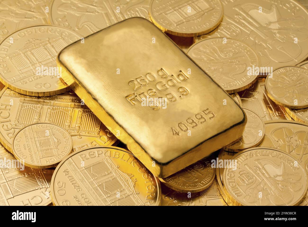 investment-in-real-gold-as-gold-bars-and-coins-studio-photo-federal-republic-of-germany-2YW38CR.jpg