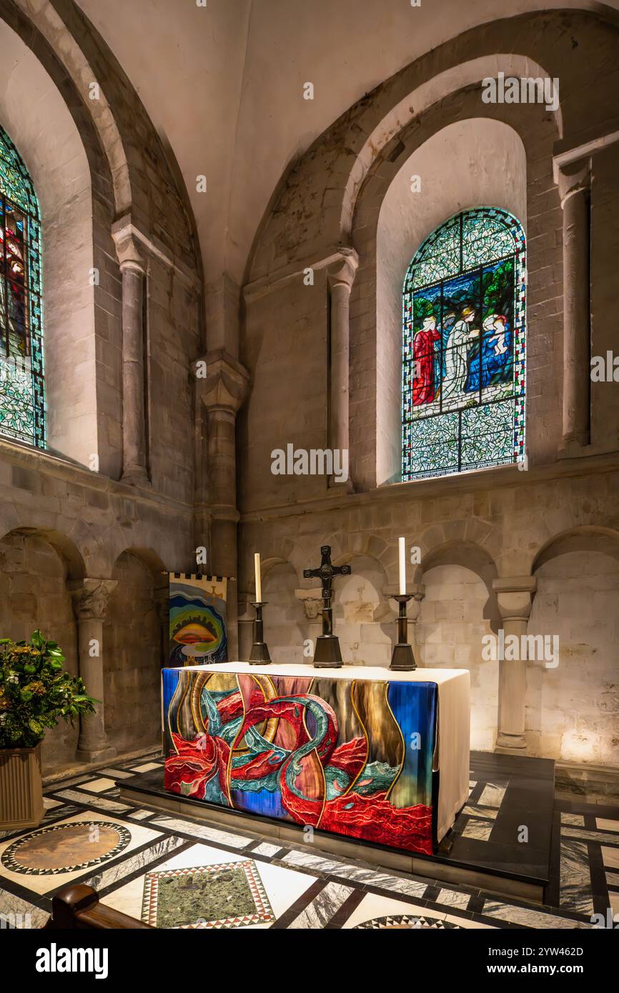 Epiphany Chapel, Winchester Cathedral, UK Stock Photo
