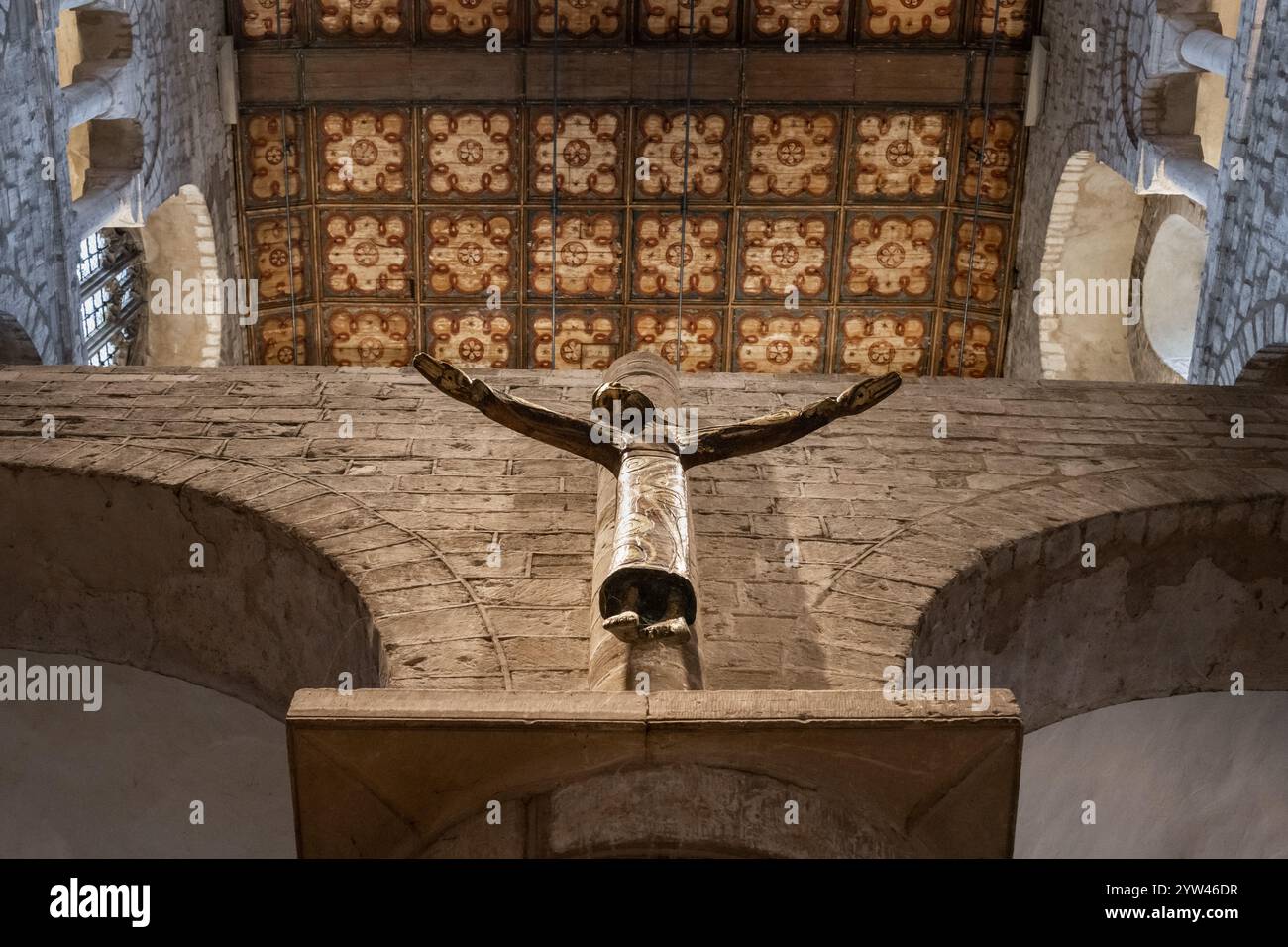 North Transept, Winchester Cathedral, UK Stock Photo