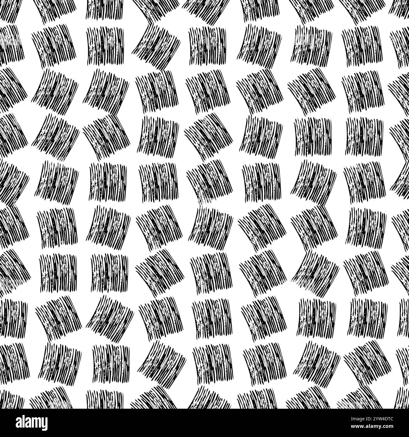 Seamless Pattern with hand drawn black scribble Smear. Abstract grunge ...
