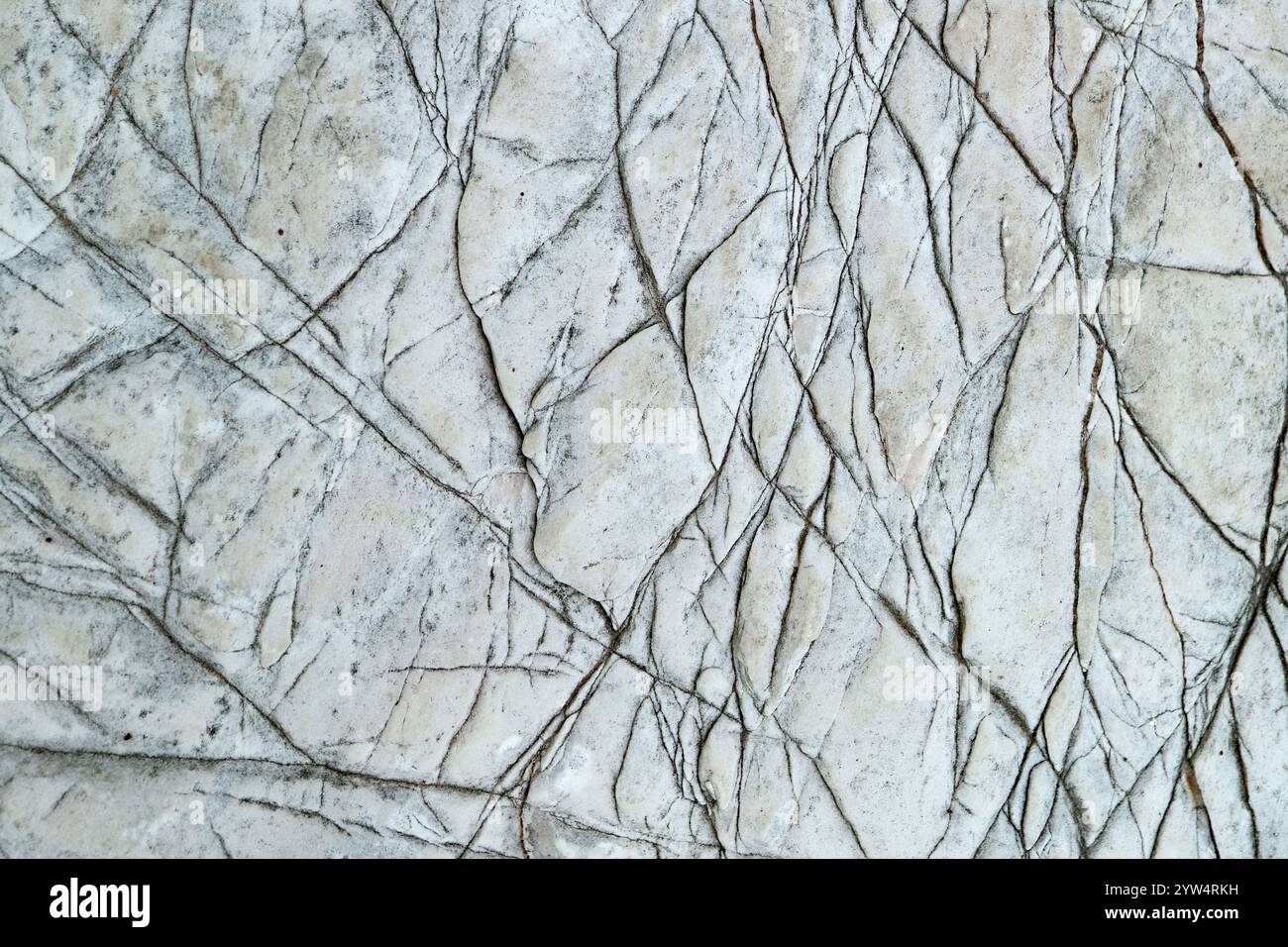 Artistic Texture of Weathered Rock Surface Stock Photo