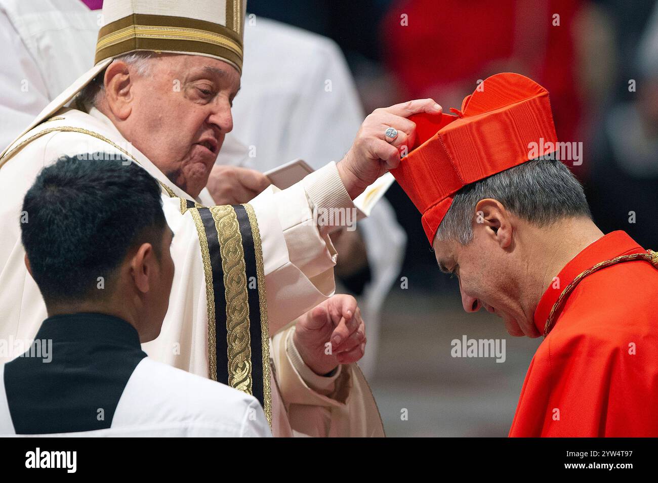 Cardinal Repole ITALY - POPE FRANCIS PRESIDES OVER A SOLEMN MASS OPENING A PUBLIC ...