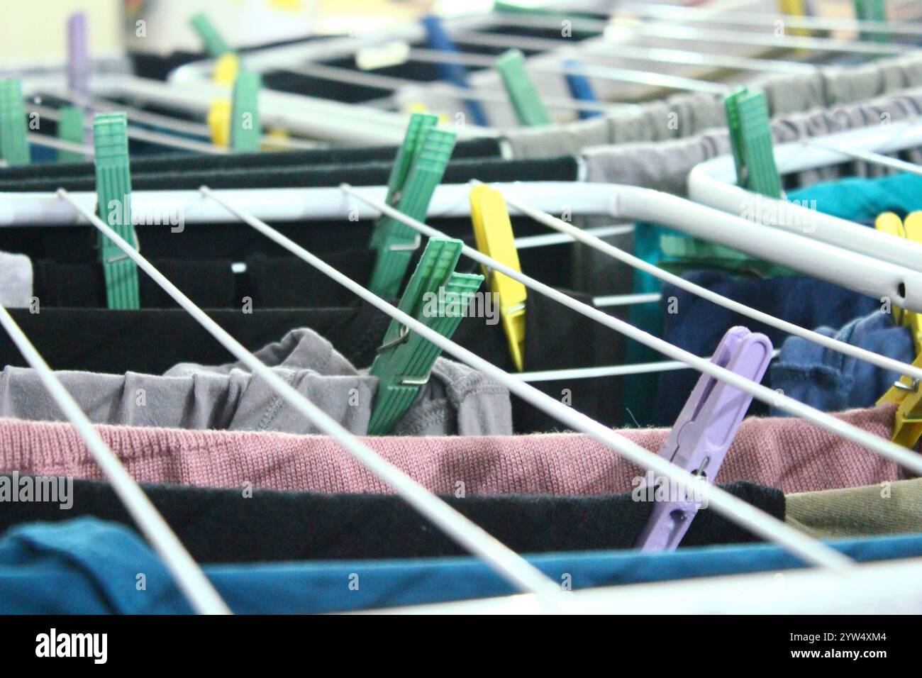 Drying rack fresh clean hi-res stock photography and images - Alamy