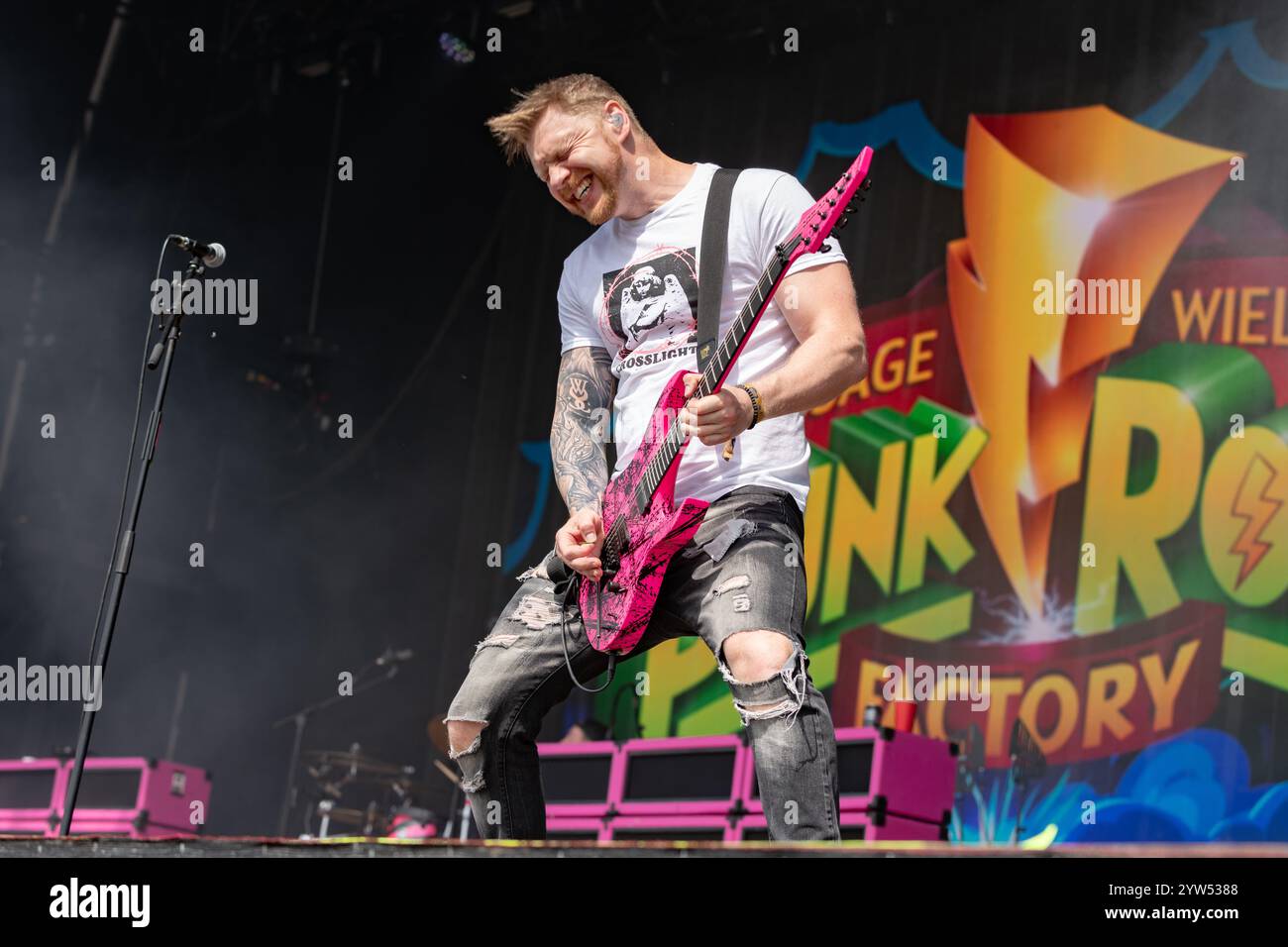 Punk Rock Factory, Bearded Theory 2024 Stock Photo