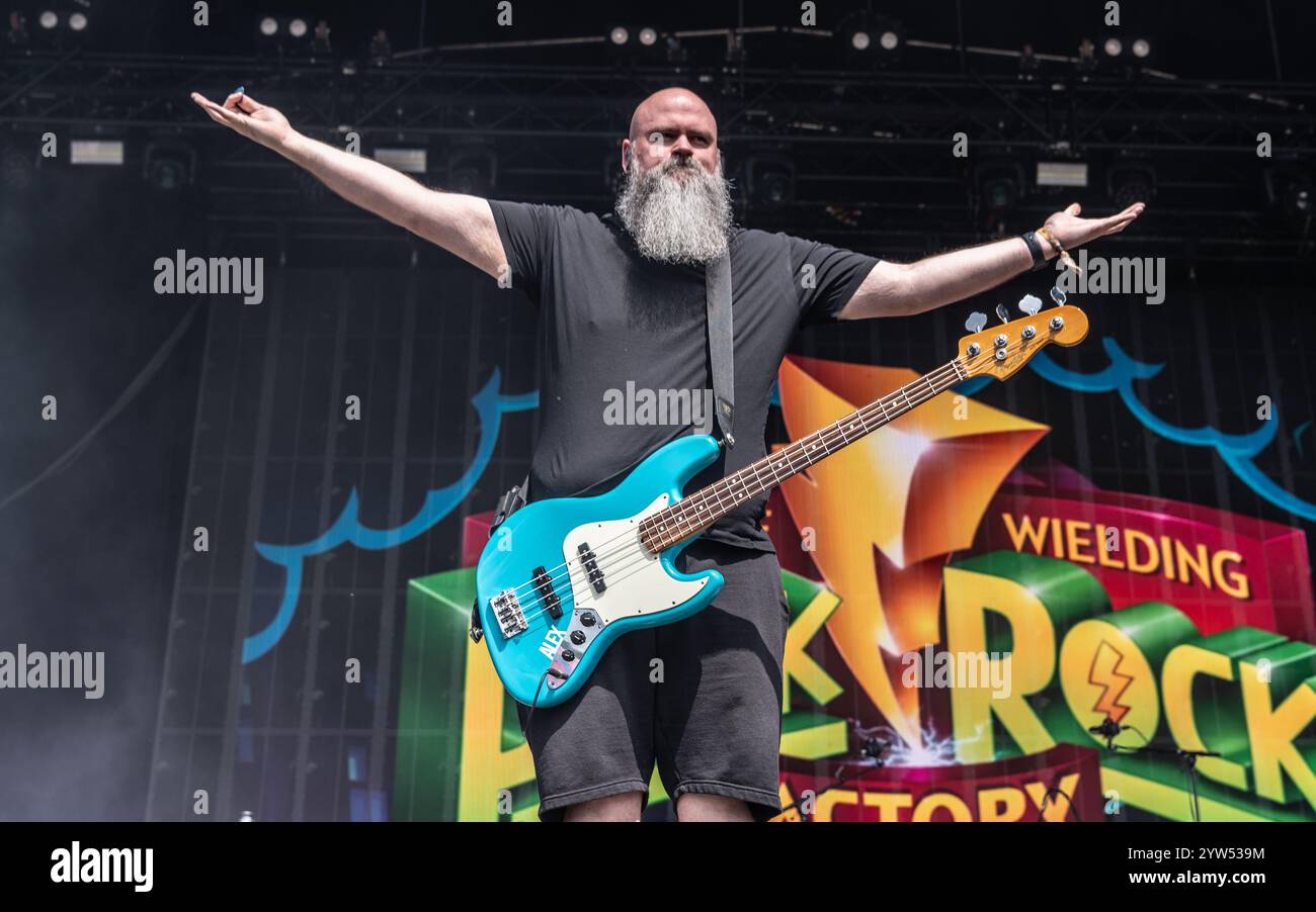 Punk Rock Factory, Bearded Theory 2024 Stock Photo