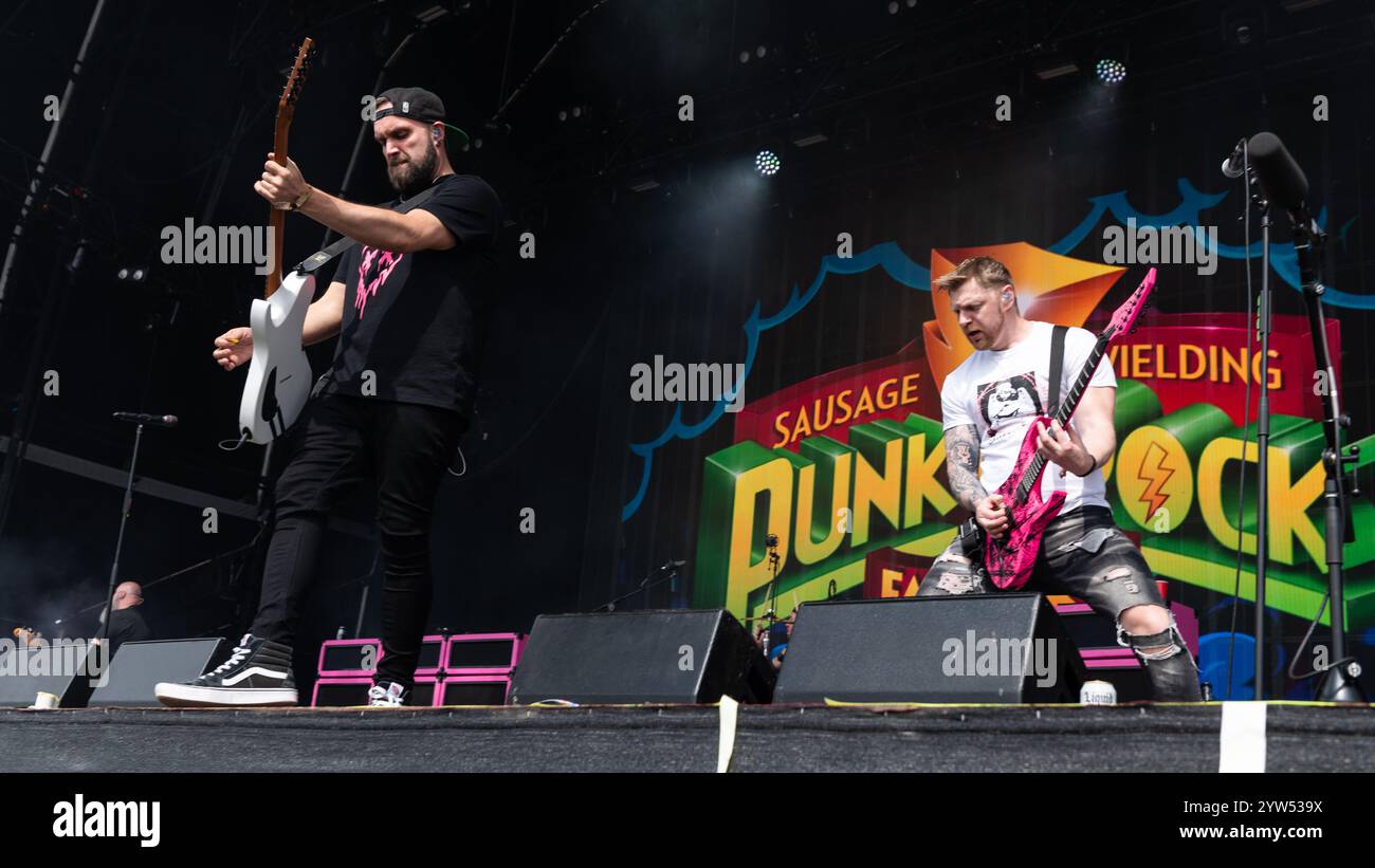 Punk Rock Factory, Bearded Theory 2024 Stock Photo
