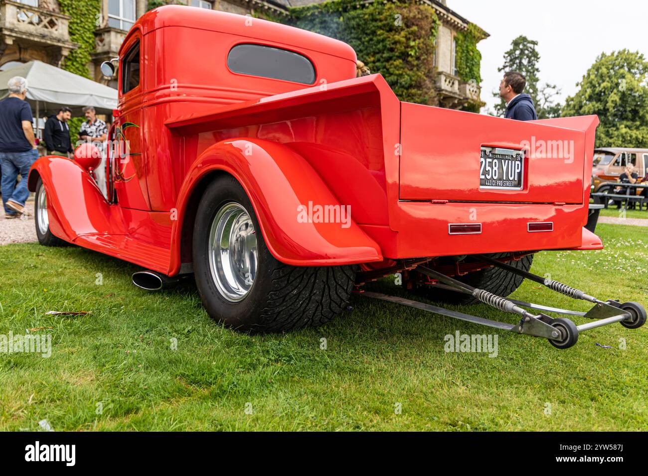 Bristol, UK- August 11, 2024: Vintage American hot rod car 1930s Ford ...