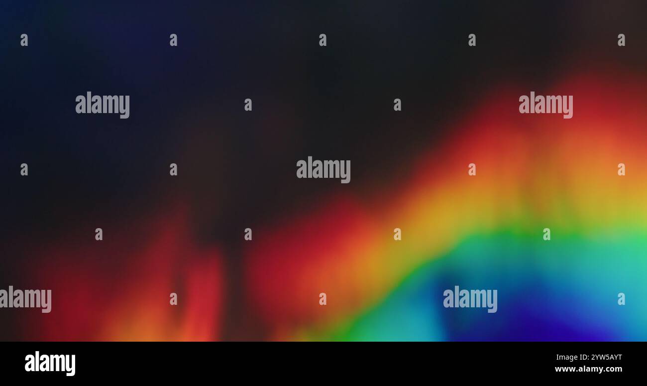 Blurred shining background. Holographic effect. Defocused leak ...