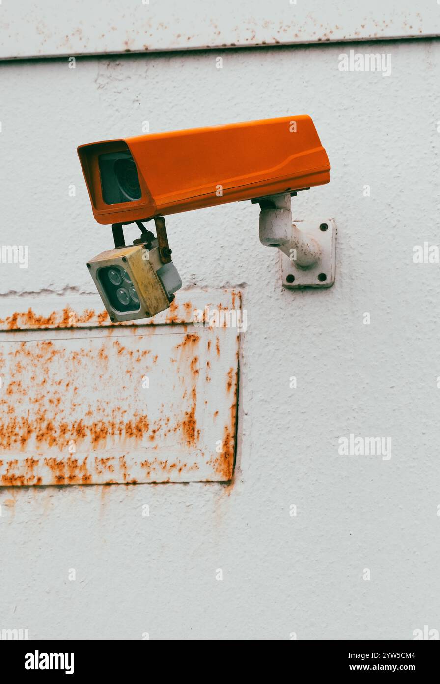 CCTV security camera Stock Photo