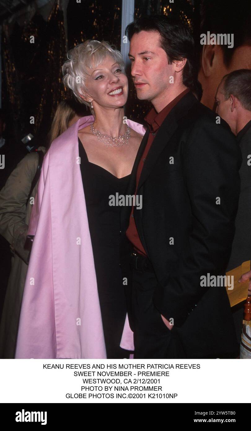 Keanu reeves mother hi-res stock photography and images - Alamy
