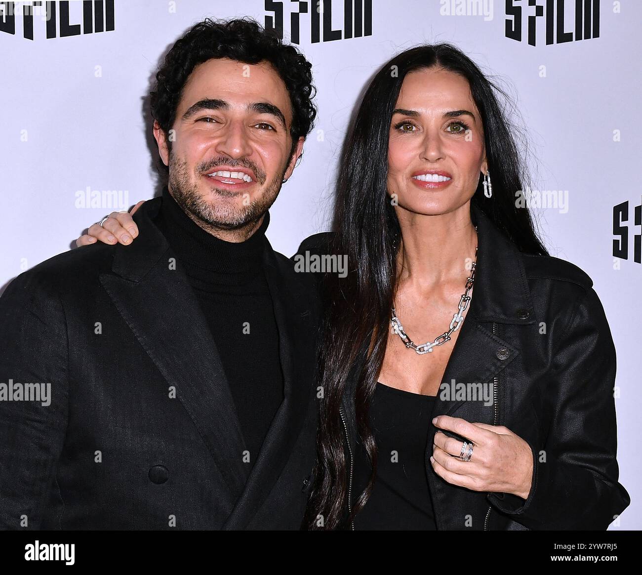 San Francisco, USA. 09th Dec, 2024. Zac Posen, Demi Moore attend the
