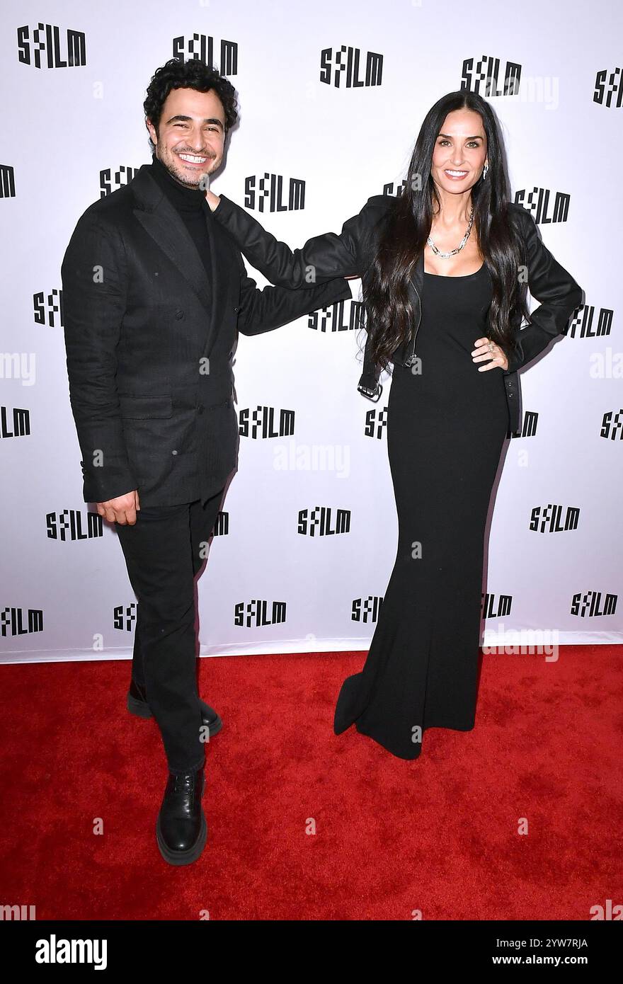 San Francisco, USA. 09th Dec, 2024. Zac Posen, Demi Moore attend the