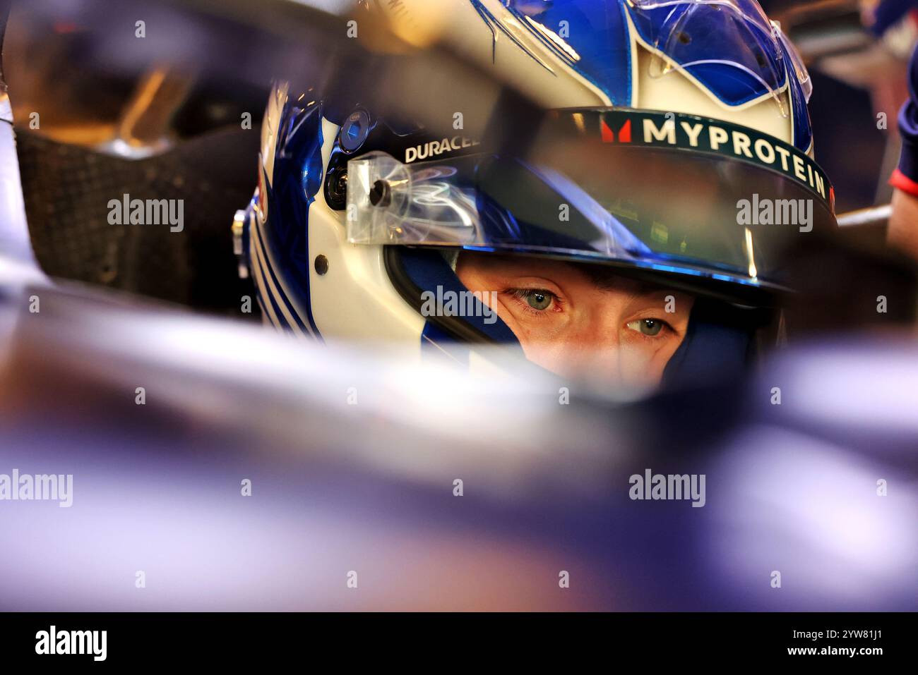 Abu Dhabi, Abu Dhabi. 10th Dec, 2024. Luke Browning (GBR) Williams ...