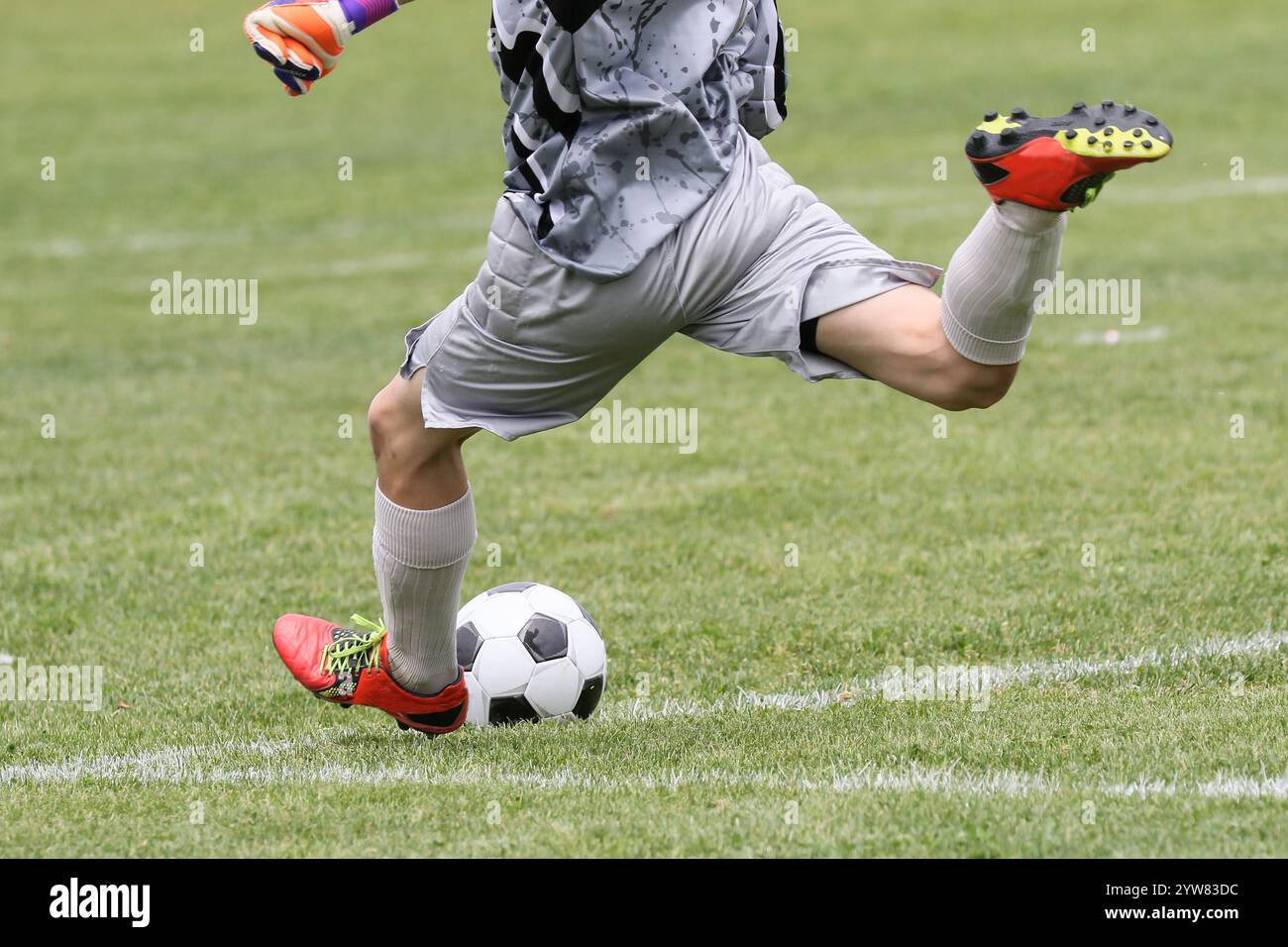 Goalkeeper Stock Photo