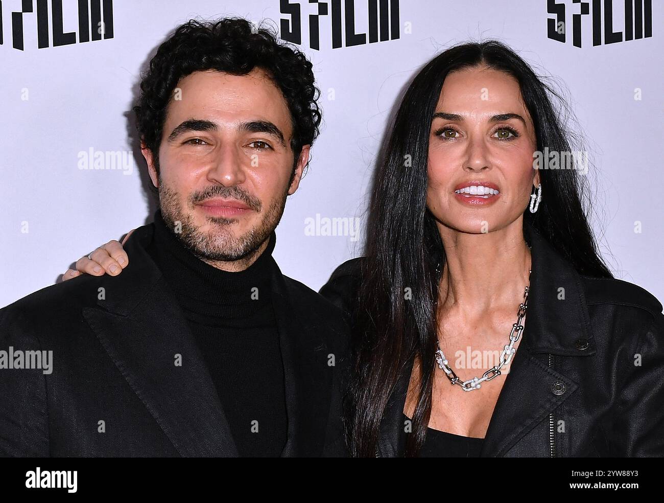 San Francisco, USA. 09th Dec, 2024. Demi Moore, Zac Posen attend the San Francisco, USA. 09th Dec, 2024. Demi Moore, Zac Posen attend the